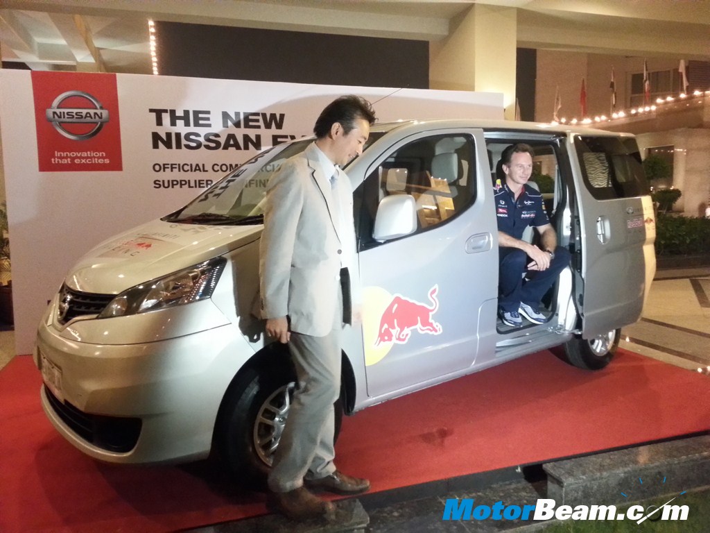 Nissan Evalia Christian Horner