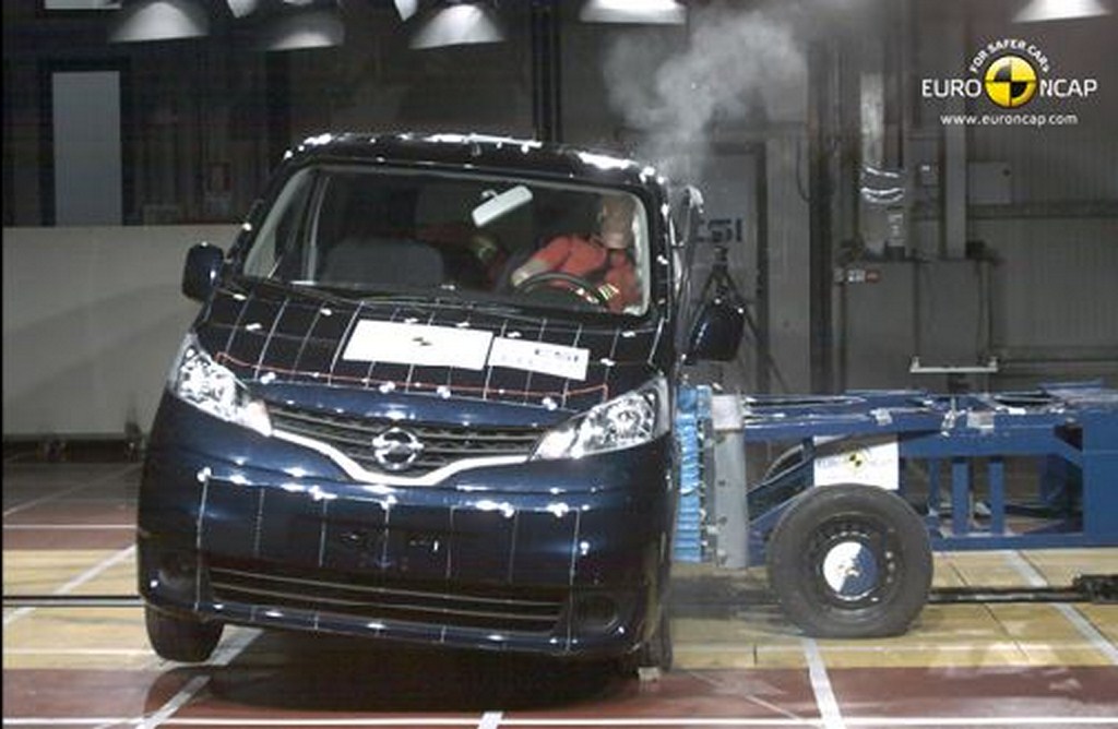 Nissan Evalia Crash Test Side