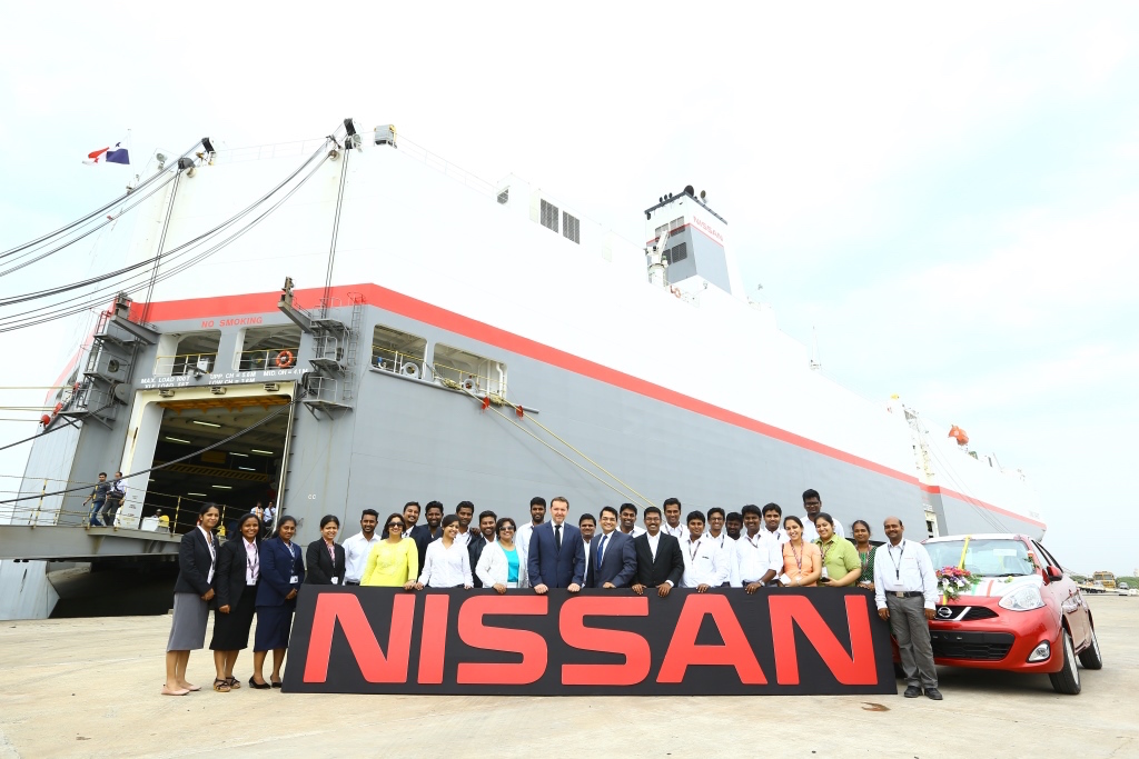 Nissan India 5 Lakh Exports
