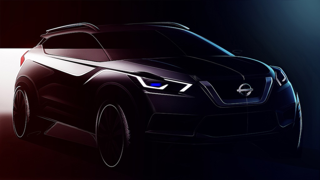 Nissan Kicks Teaser Front