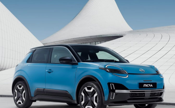 Nissan Micra EV front