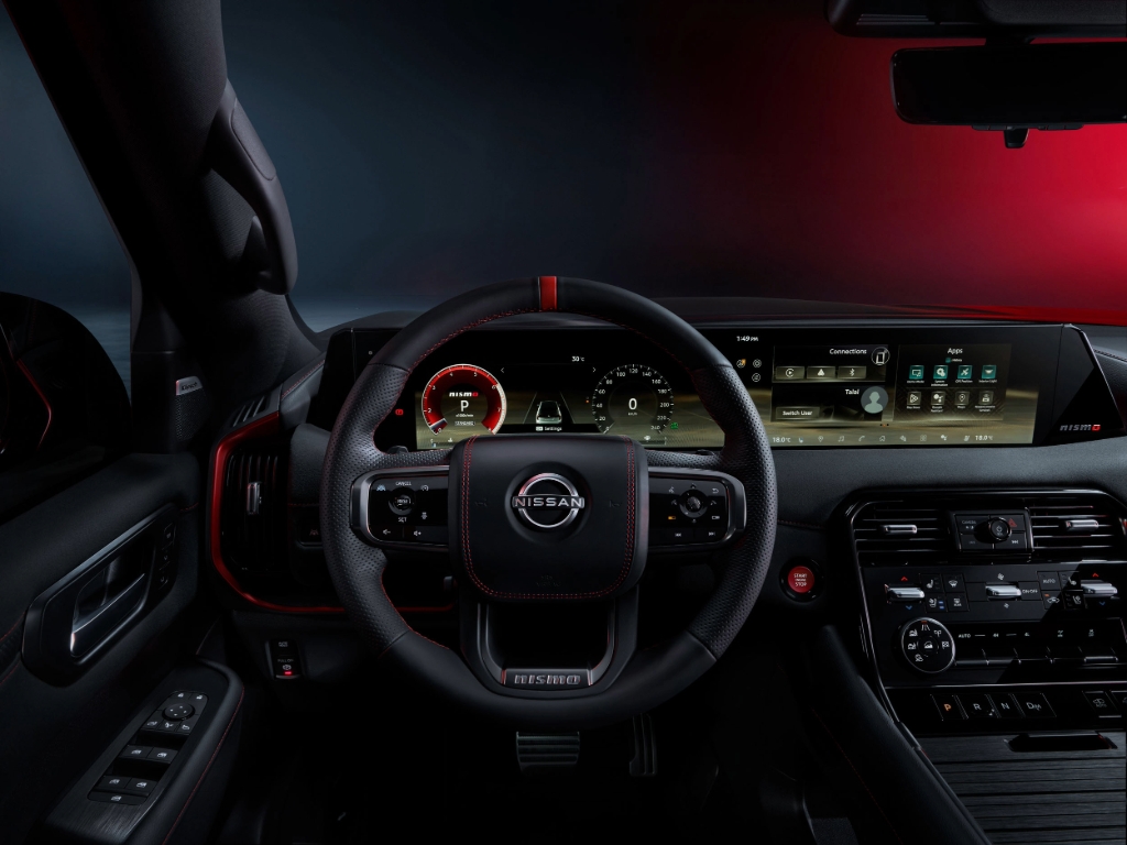 Nissan Patrol NISMO interior dashboard