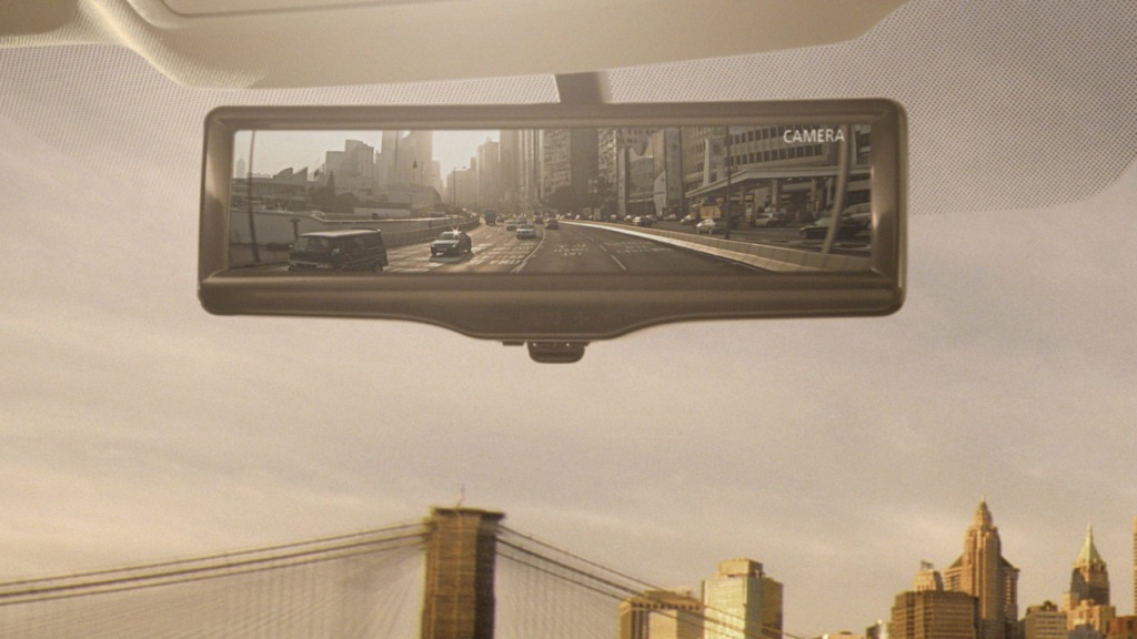 Nissan Smart Rearview Mirror Street Smart View
