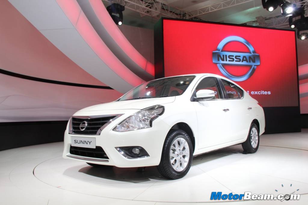 Nissan Sunny Facelift India 2014