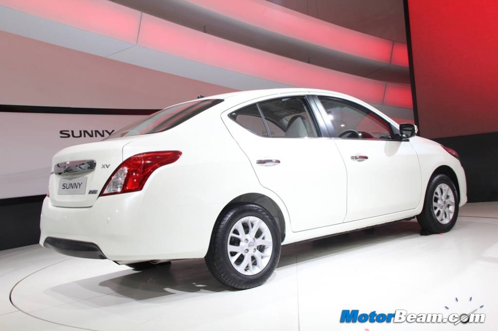 Nissan Sunny Facelift India Showcase