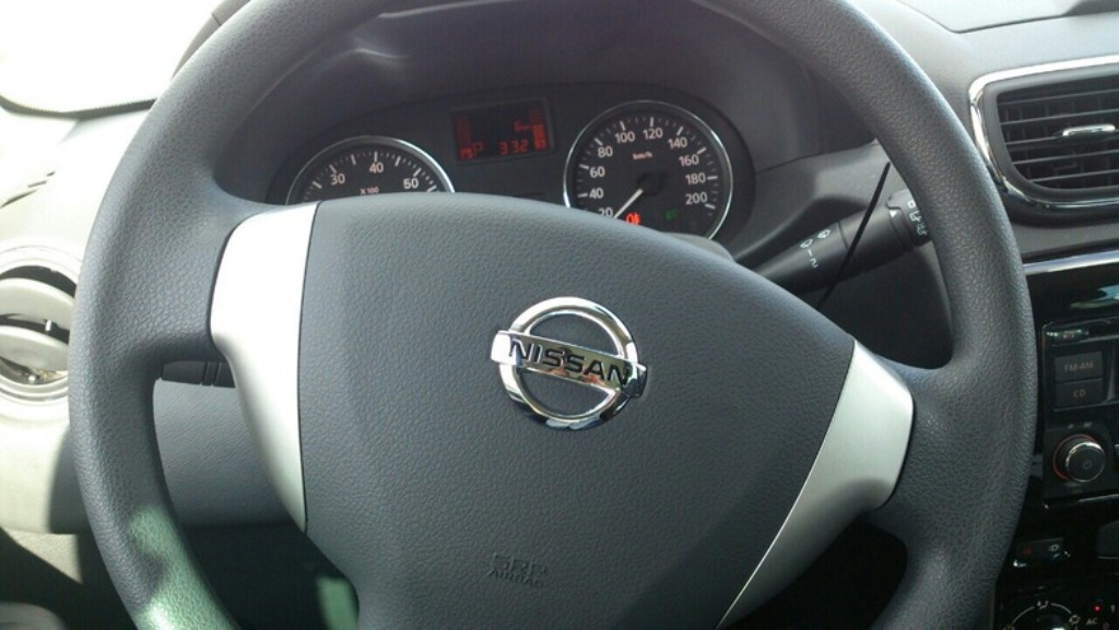 Nissan Terrano Russia Spy Shot Steering Wheel