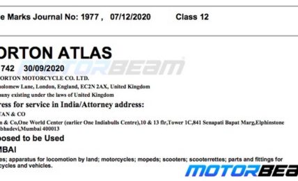 Norton Motorcycles Atlas Trademark