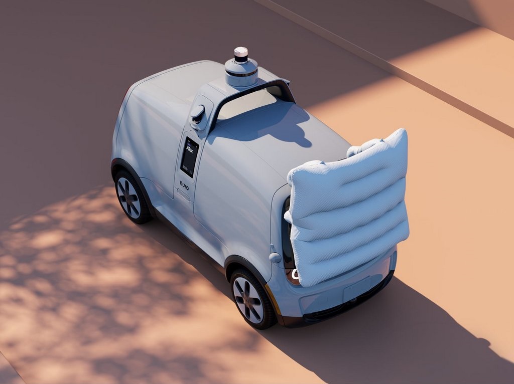 Nuro Autonomous Vehicle Airbag