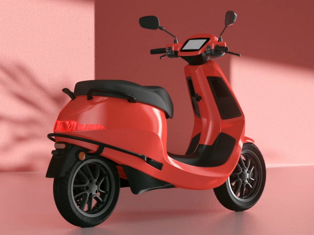 Ola Scooter Colours Red