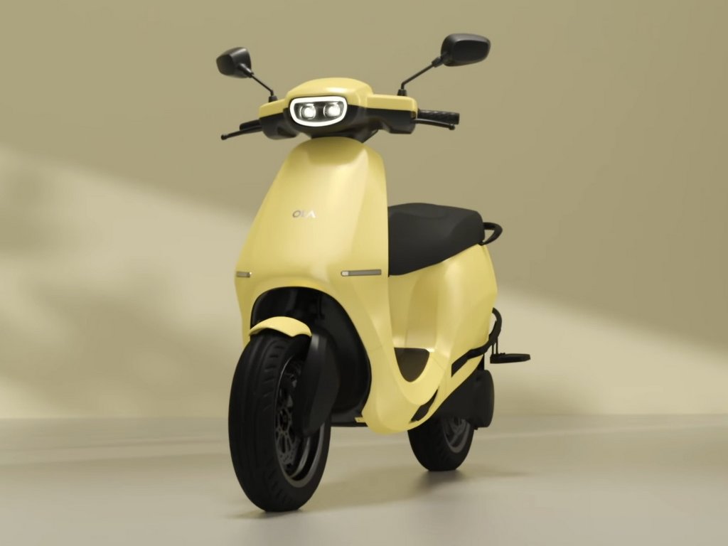 Ola Scooter Colours Yellow