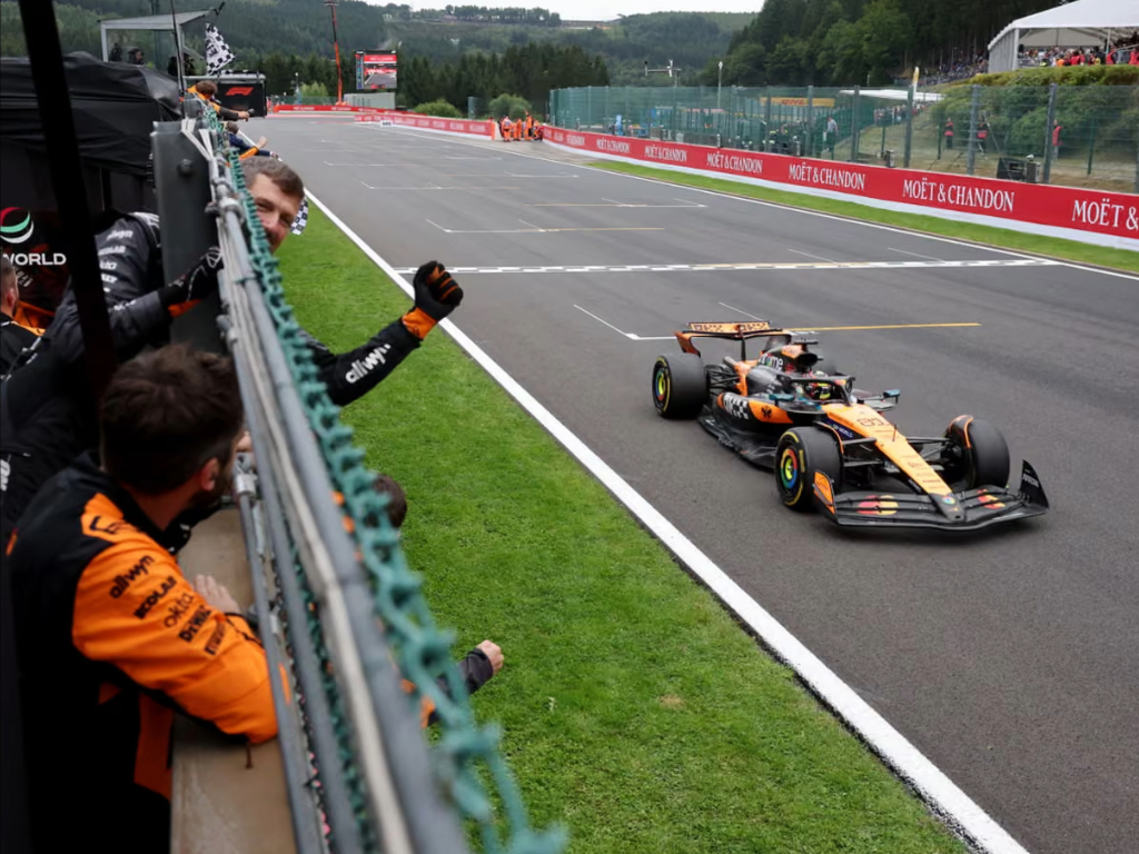 Oscar Piastri Belgian GP