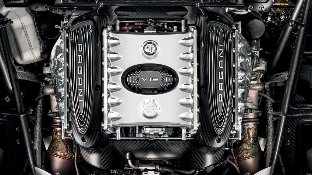 Pagani Huayra Roadster BC Engine