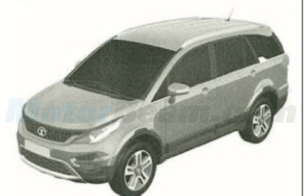 Patent of Tata Hexa