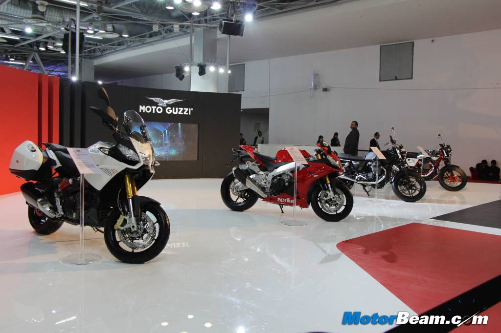 Piaggio Superbikes Auto Expo