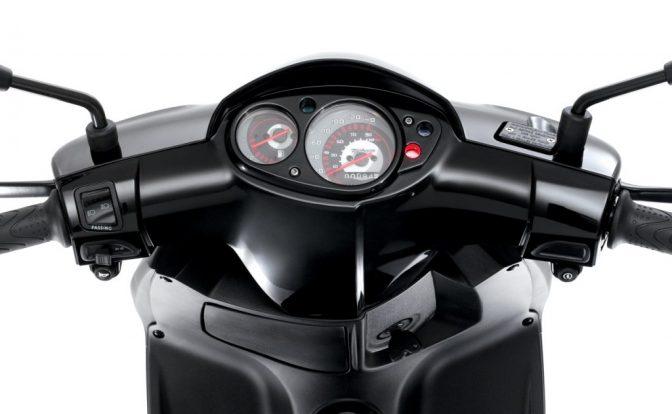 Piaggio Typhoon meters