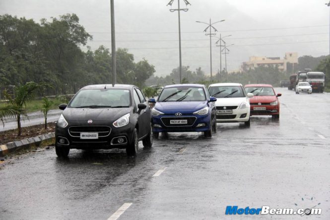 Polo vs Elite i20 vs Swift vs Punto Evo Shootout