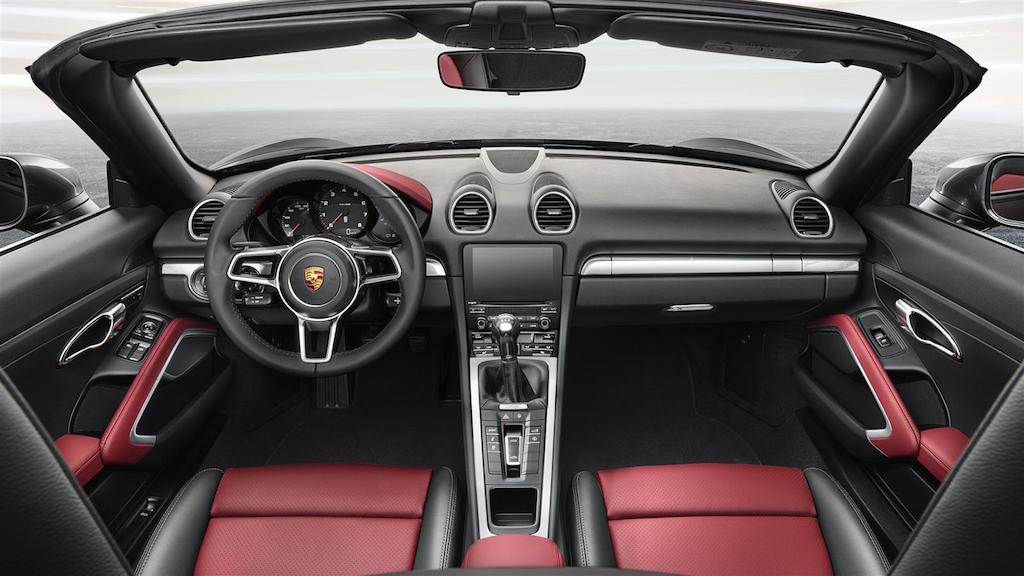 Porsche 718 Boxster Interiors