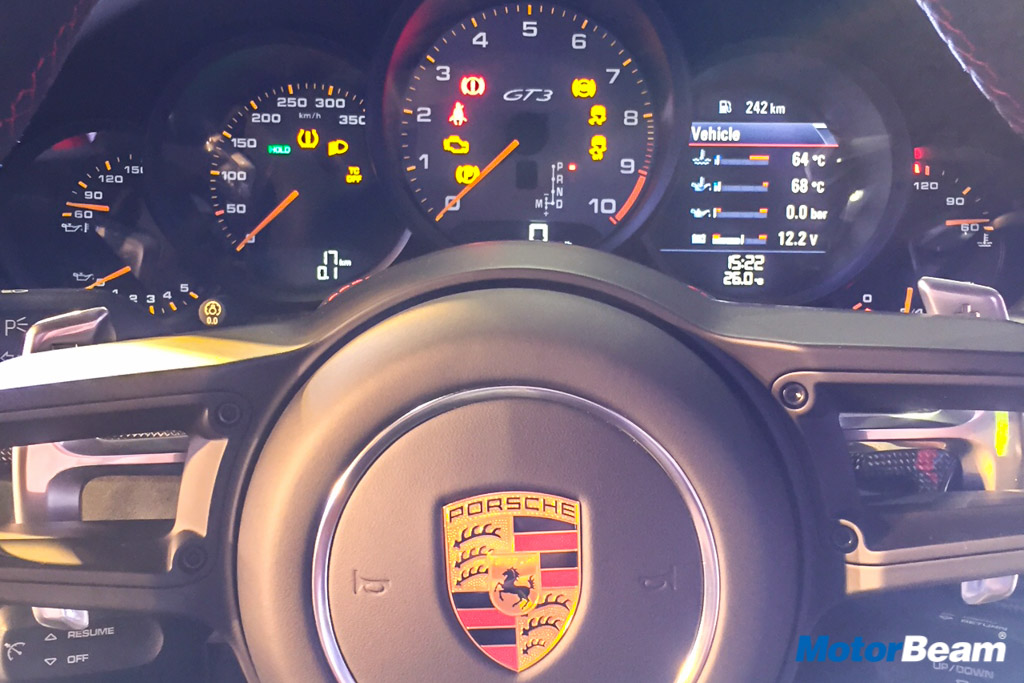 Porsche 911 GT3 Instrument Cluster