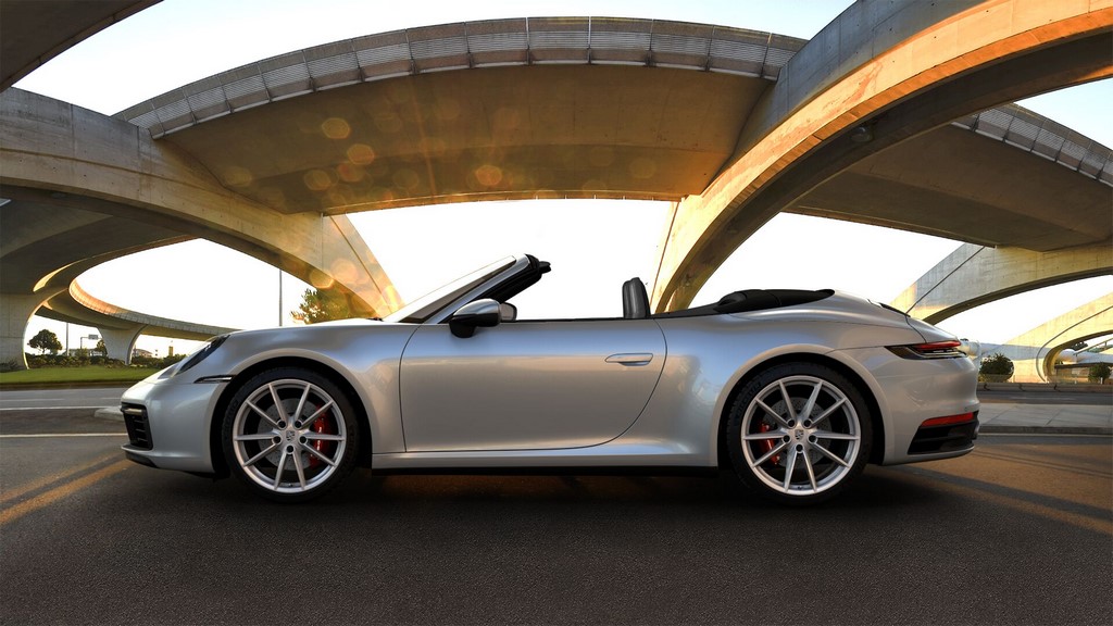 Porsche Carrera S Cabriolet Side
