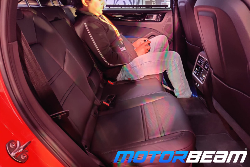 Porsche Cayenne Coupe Rear Seats