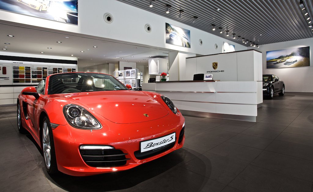 Porsche Centre Kolkata Display