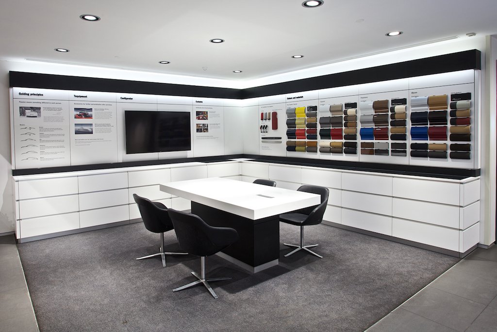 Porsche Centre Kolkata Lounge Section