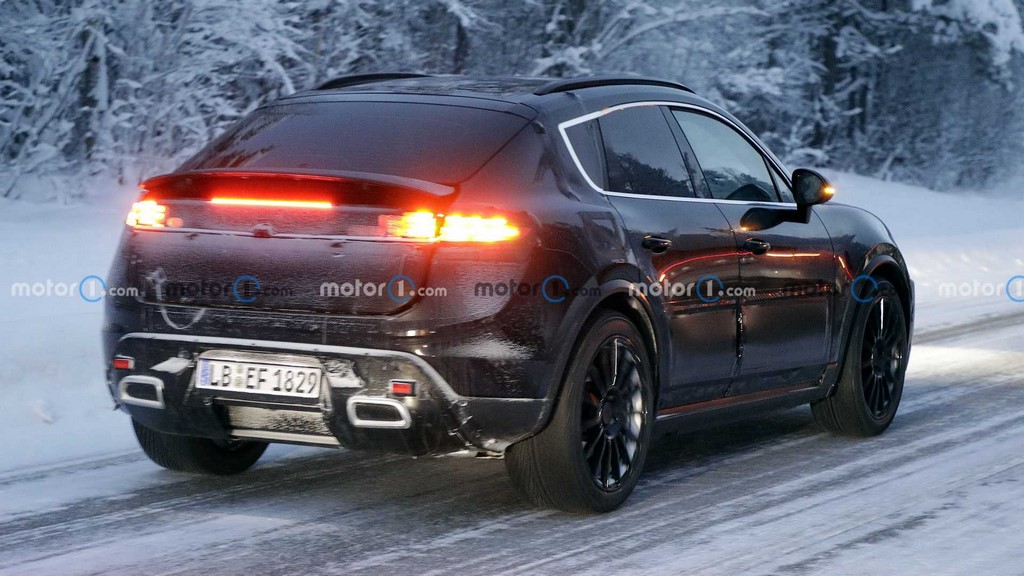 Porsche Macan EV Spied Rear