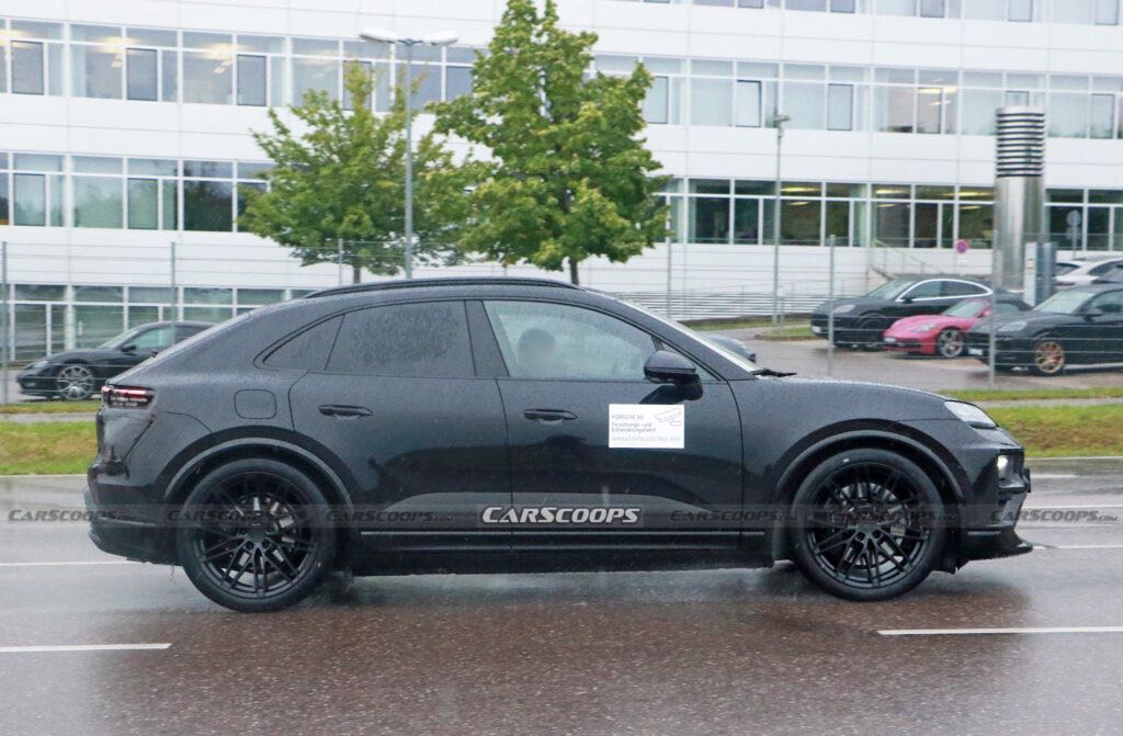 Side profile of the prototype in black colour