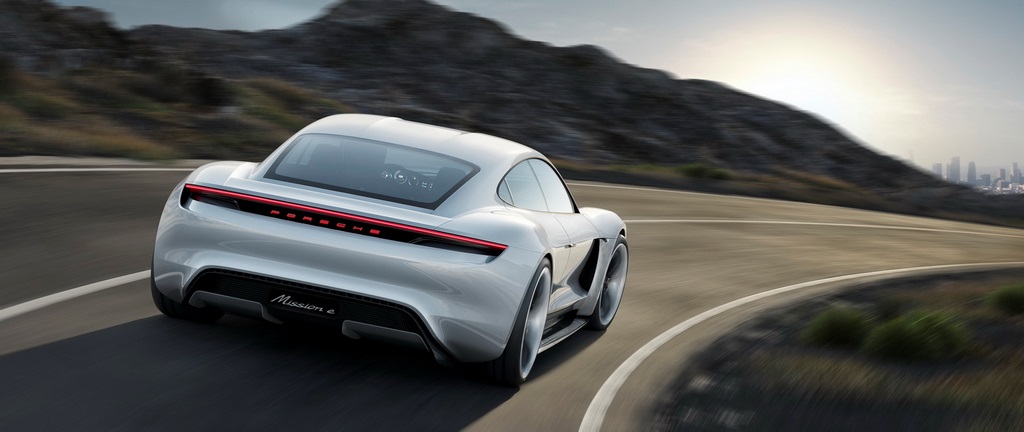 Porsche Mission E Concept Unveil