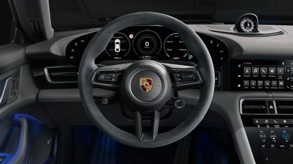 Porsche Taycan 4S Interior