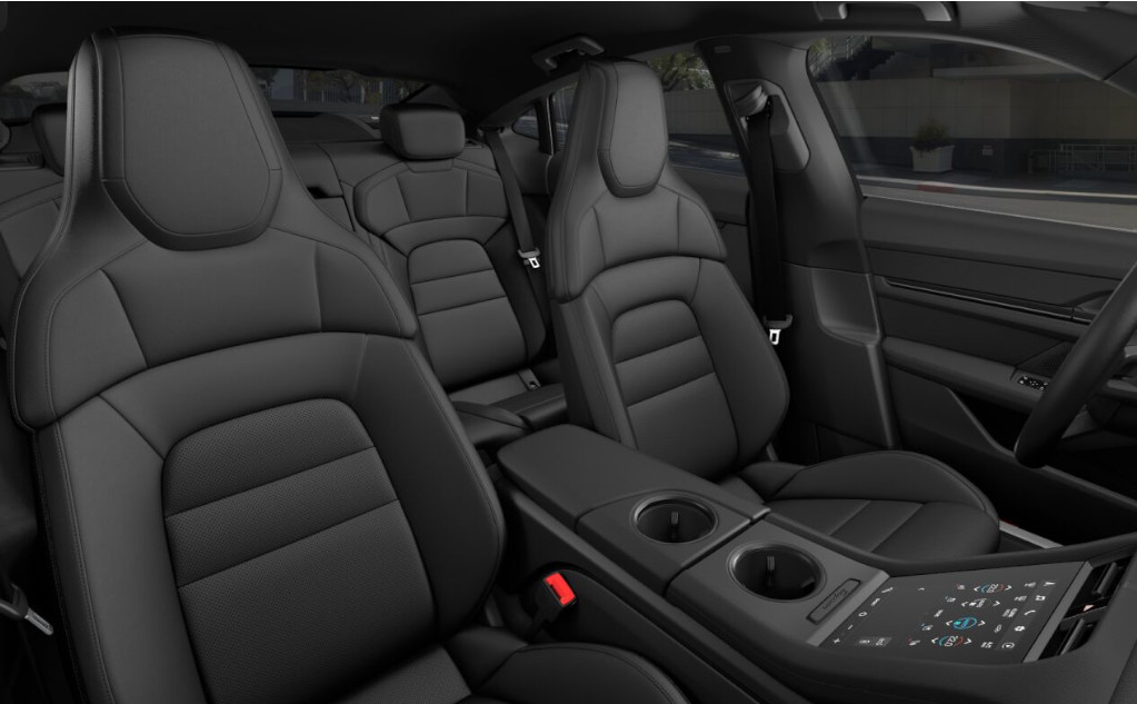 Porsche Taycan 4S Seats