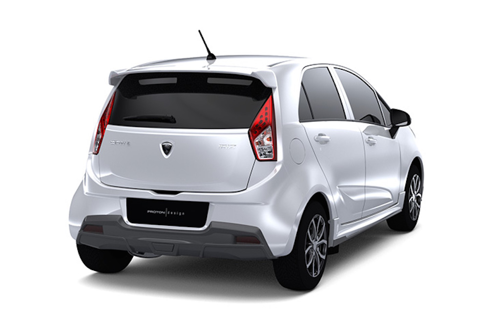 Proton Iriz Rear