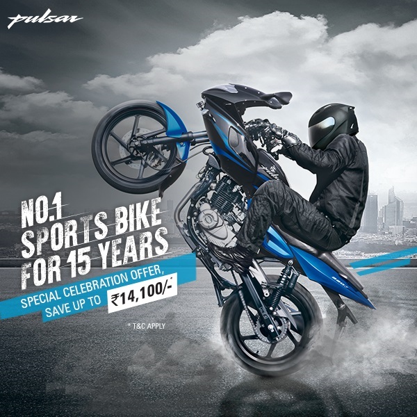 Pulsar 15 Years