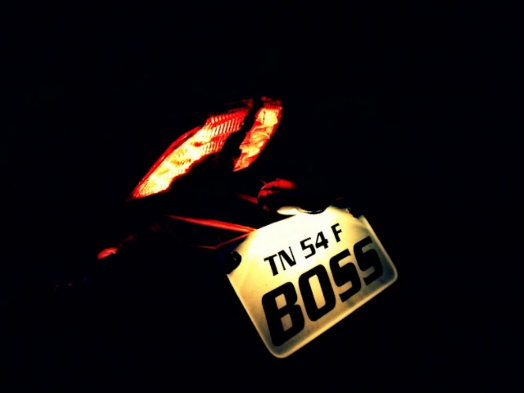 Pulsar 200 NS Number Plate