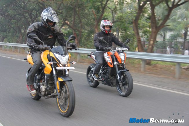 Pulsar 200 vs Duke 200 Shootout