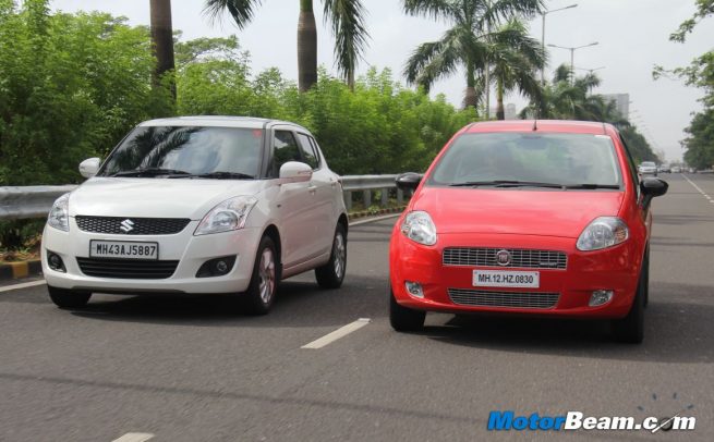 Punto 90HP vs Swift