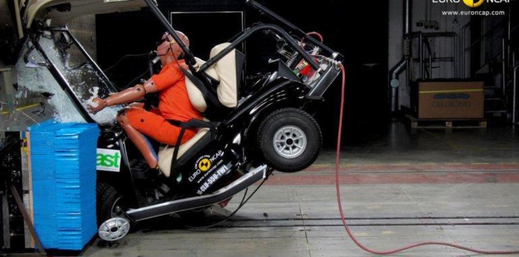 Quadricycles Euro NCAP Safety Crash Test