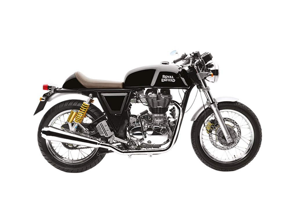 Royal Enfield Continental GT Red Review Black