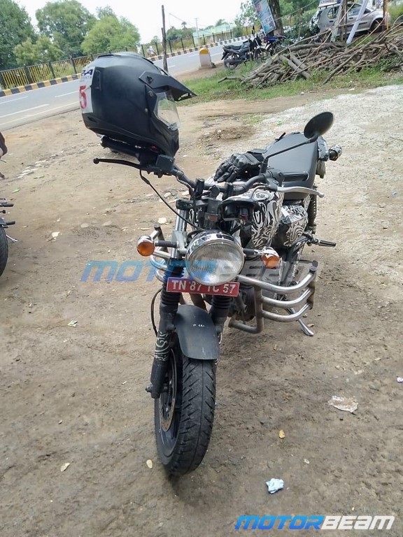 Royal enfield 250cc hunter on sale test mule spied price