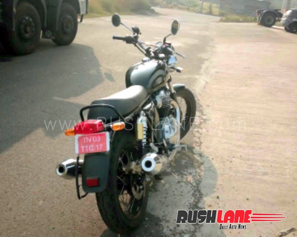 RE Interceptor 650 Rear