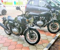 RE Twin-Cylinder Bike Spotted In 2 Avatars