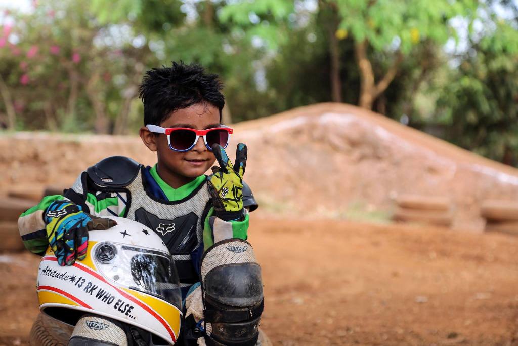 Raheesh Khatri India's Youngest Motocross Racer