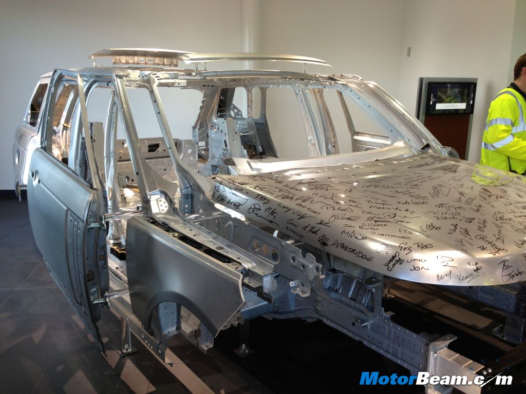 Range Rover Aluminium Body