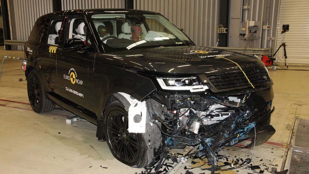Range Rover Euro NCAP Crash Test