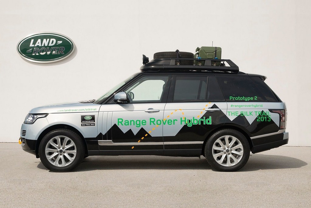 Range Rover Hybrid Side