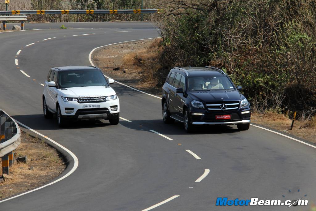 Range Rover Sport vs Mercedes GL63 AMG