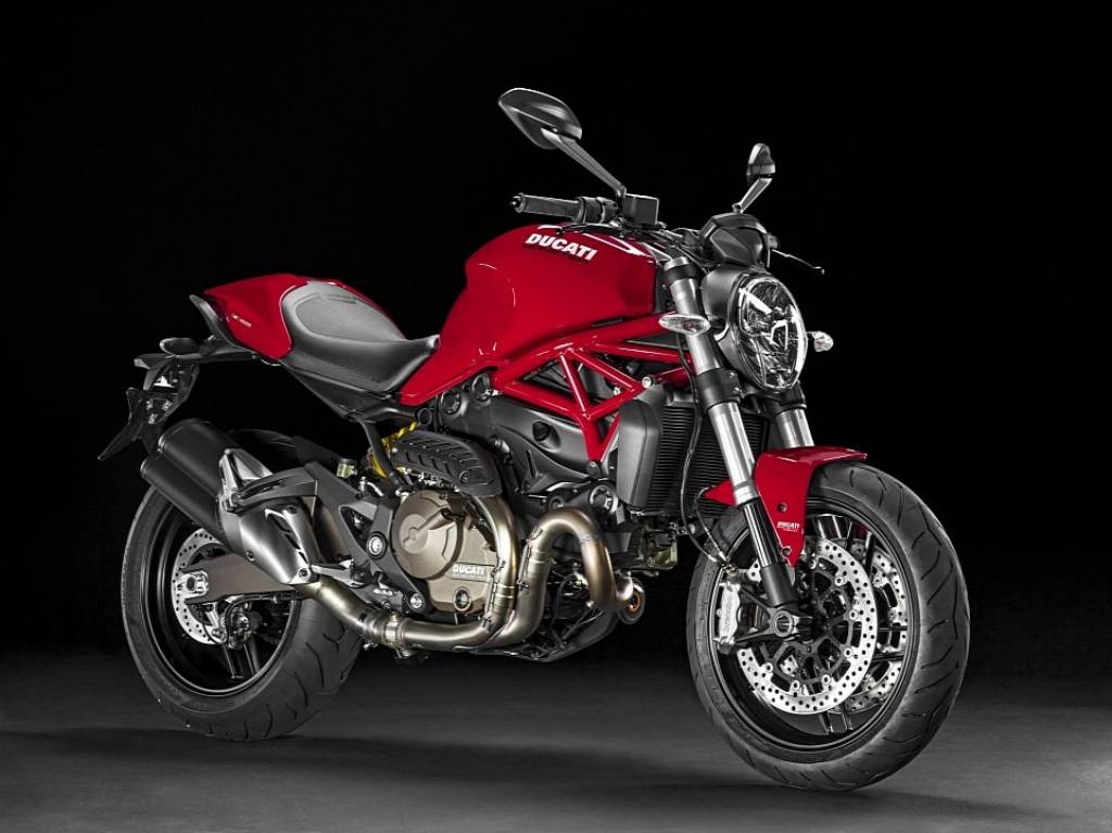 Red Ducati Monster 821