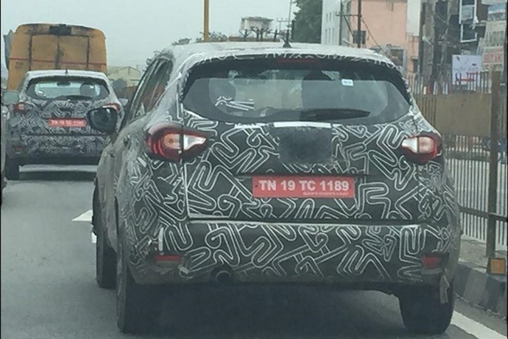 Renault Captur Caught Testing In India