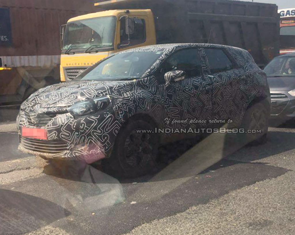 Renault Captur India Spyshot Front