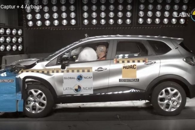 Renault Captur Latin NCAP Tests